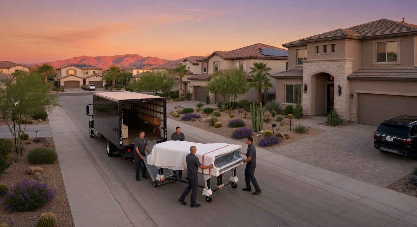 Queen Creek, Arizona piano moving service area
