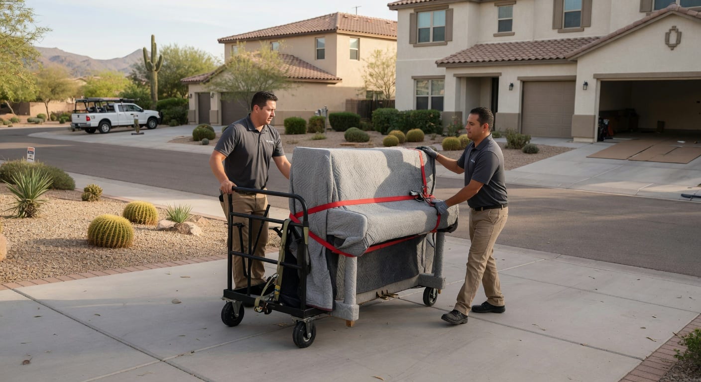 San Tan Valley, Arizona piano moving service area