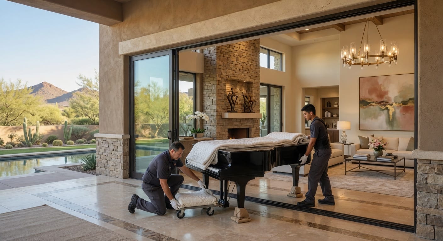 Scottsdale, Arizona piano moving service area